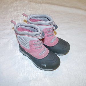 THE NORTH FACE YOUTH GIRLS KIDS SNOW BOOTS SHOES 4